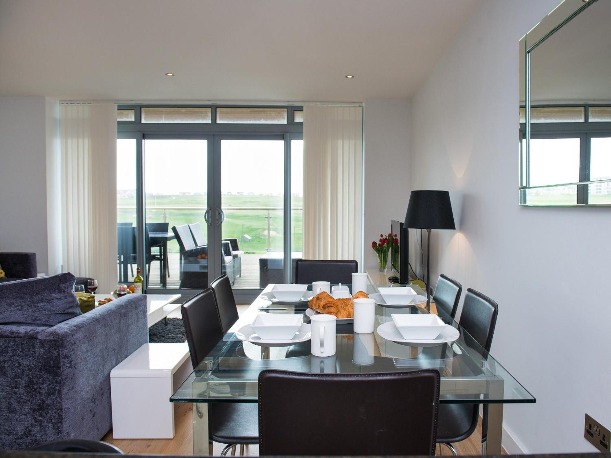 شقة Fistral View - 3 Cribbar نيوكويي المظهر الخارجي الصورة